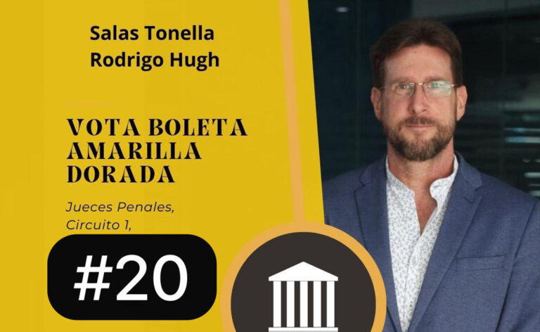 REFORMA AL PODER JUDICIAL: Busca Rodrigo Hugh Salas Tonella la judicatura; quiere renovar la justicia penal desde el Circuito 1